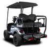 MadJax Genesis 300 with Deluxe Black Aluminum Rear Flip Seat - Yamaha Drive2 (Years 2017-Up)
