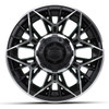 14” GTW Stellar Black & Machined Wheel
Item # 19-321