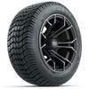 Set of (4) 12 in GTW Spyder Wheels with 215/40-12 Excel Classic Street Tires
Item # A19-548