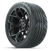 Set of (4) 15" MadJax® Flow Form Evolution Matte Black Wheels with GTW® Fusion GTR Street Tires
Item # A19-418