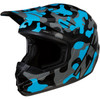 Z1R Youth Rise Helmet - Camo - Blue - Large