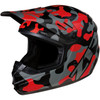 Z1R Youth Rise Helmet - Camo - Red - Large