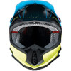 Z1R Youth F.I. Helmet - Fractal - MIPS - Matte Blue/Hi-Viz