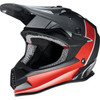 Z1R Youth F.I. Helmet - Fractal - MIPS - Matte Black/Red