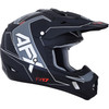 AFX FX-17 Helmet - Aced - Matte Black/White