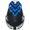 AFX FX-17 Youth Helmet - Attack - Matte Black/Blue