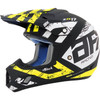 AFX FX-17 Youth Helmet - Attack - Matte Black/Hi-Vis Yellow