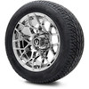 MODZ 14" Blitz Chrome Wheels & Street Tires Combo