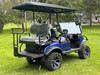 2024 Evolution Classic Forester 4 Plus Lithium Ion Battery Golf Cart For Sale (Portimao Blue) "Limited Edition"