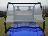 SSR Bison Bison 400U/200U/200P - 2 Pc Scratch-Resistant Windshield w/Vent and Clamp Options