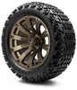 MODZ® 14" Bomber Matte Bronze Wheels & Off-Road Tires Combo