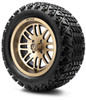MODZ 14" Mayhem Matte Bronze Wheels & Off-Road Tires Combo
