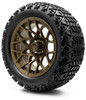 MODZ 14" Blitz Matte Bronze Wheels & Off-Road Tires Combo