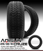 Arisun Cruze Street Golf Cart Tire 215/35-15 DOT (4 Ply)