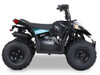The image showcases the Syx Moto SY70, a sleek and rugged off-road motorcycle designed for young riders and adventure enthusiasts. The bike features a modern grey color scheme with upgraded plastics, a robust frame, and aggressive off-road tires. Key details include the 70cc engine, hydraulic disc brakes, and ergonomic design elements like the easy-reach brake levers and redesigned thumb throttle. The image highlights the bike's durability, performance, and user-friendly features, making it an ideal choice for off-road adventures. The image showcases the Syx Moto SY70, a sleek and rugged off-road motorcycle designed for young riders and adventure enthusiasts. The bike features a modern grey color scheme with upgraded plastics, a robust frame, and aggressive off-road tires. Key details include the 70cc engine, hydraulic disc brakes, and ergonomic design elements like the easy-reach brake levers and redesigned thumb throttle. The image highlights the bike's durability, performance, and user-friendly features, making it an ideal choice for off-road adventures.
