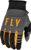 FLY RACING YOUTH F-16 GLOVES DARK GREY/BLACK/ORANGE YM (Free Shipping)