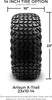 MODZ® Blitz Matte Bronze 14" Golf Cart Wheels and Arisun X-Trail (23x10-14) DOT All-Terrain Golf Cart Tires Combo - Set of 4