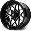 MODZ® Formula Machined Black 14" Golf Cart Wheel