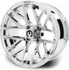 MODZ® Matrix Chrome 15" Golf Cart Wheel