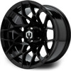 MODZ® Blitz Glossy Black 14" Golf Cart Wheel