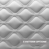 MODZ® RC Custom Golf Cart Rear Seat Covers - Gray Base