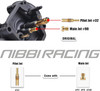 NIBBI PE22 Carburetor Kit, 22mm Carburetor with Carb Jets