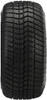 10" Warlock Black/Machined on 205/50-10 LSI Elite Low Pro Tire (Set of 4)