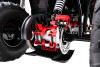 "The Denago Mudhawk 6 ATV Camouflage Edition is a high-performance youth ATV designed for riders aged 6+. Featuring a powerful 107cc engine, fully automatic transmission with reverse, wireless remote shut-off, and adjustable throttle limiter, this ATV combines safety with off-road excitement. With independent front suspension, hydraulic rear disc brakes, LED lighting, and a rugged camo design, it’s built for adventure. Perfect for trails, backyards, and learning the basics of ATV riding."
