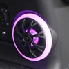 Tara Explorer 2+2 electric golf cart featuring lifted suspension, off-road silent tread tires, touchscreen with Apple CarPlay & Android Auto, 4 luxury imitation leather seats, built-in refrigerator, illuminated cuboid soundbar, LED lights, flip-flop rear seat with storage, and rugged outdoor-ready styling.