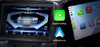 Evolution D-MAX GT4 luxury electric golf cart with forward-facing design, black automotive-grade seats, 10.1-inch touchscreen with CarPlay, 24-speaker audio system, LED lighting, and aluminum wheels, built for performance and style.