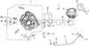 Cylinder for SSR SR170TR and SSR TX170