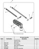 (01) Hammerhead Oil Line / Oil Hose, 540mm for 150cc Oil Cooler