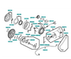 KYMCO UXV 450i Starting Motor | Stator