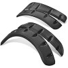 DoubleTake Fender Flare Set for Spartan Body, Club Car DS, (Black)