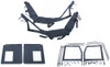 SEIZMIK DOORS (POLARIS RANGER MID SIZE '09-14 W/ROUND ROLL CAGE TUBES)