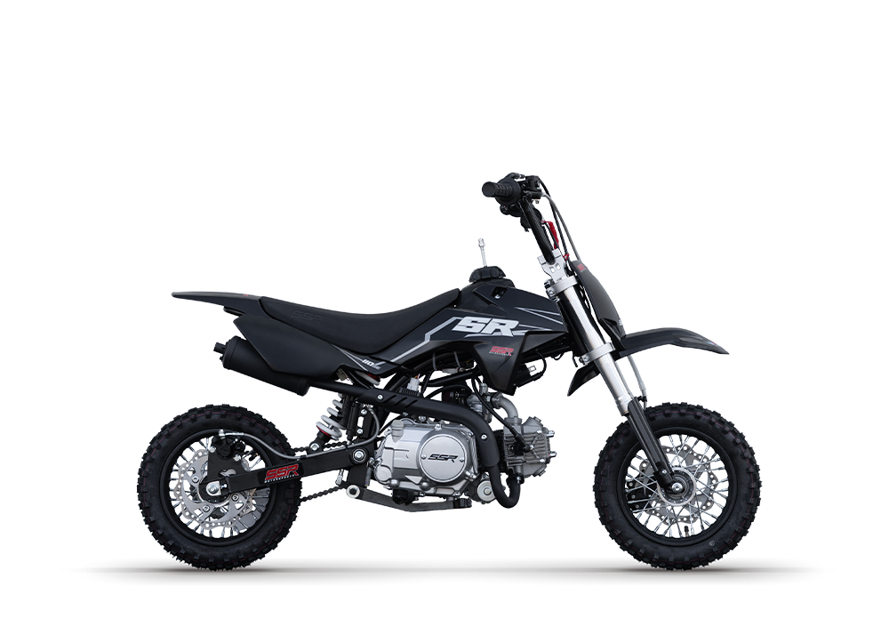 2025 SSR SR70AE 70cc Pit Bike – Youth Automatic Dirt Bike