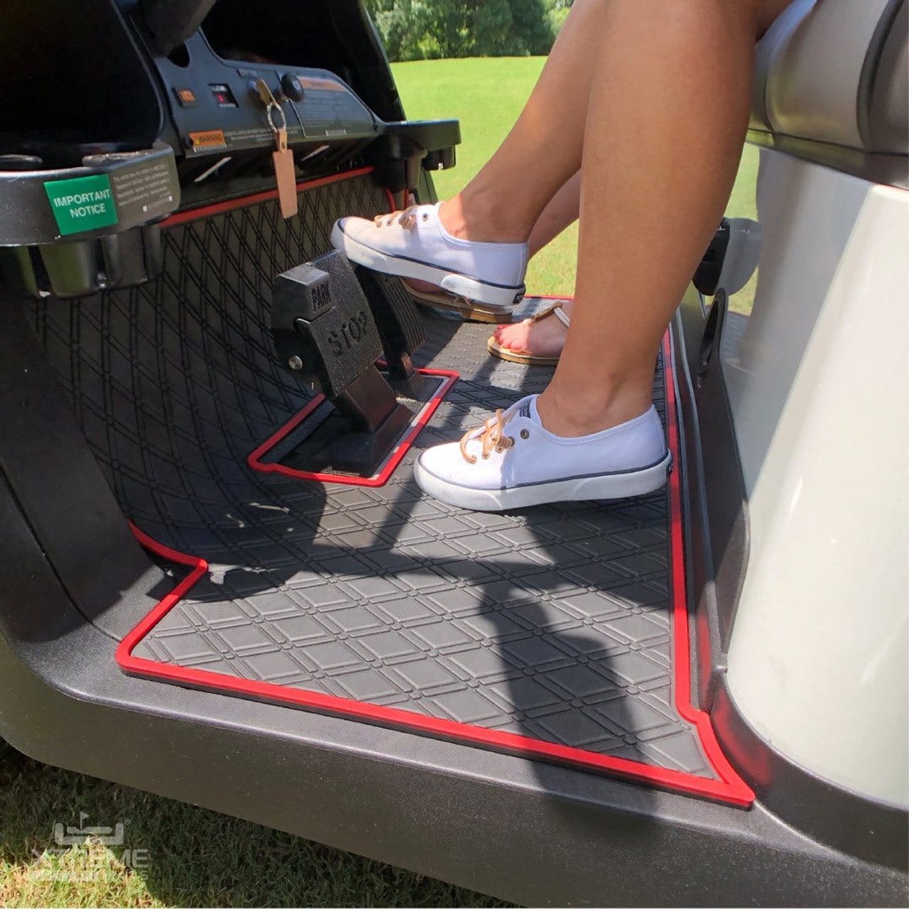 Club Car Floor Mat - Fits Precedent (2004-2023) / Onward & Tempo (2017-2024) / Villager & V4L (2019-2023)