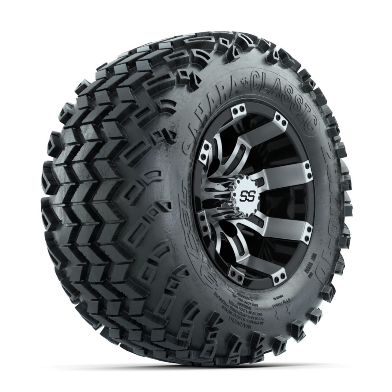 Set of (4) 10 in GTW Tempest Wheels with 20x10-10 Sahara Classic All Terrain Tires
Item # A19-455