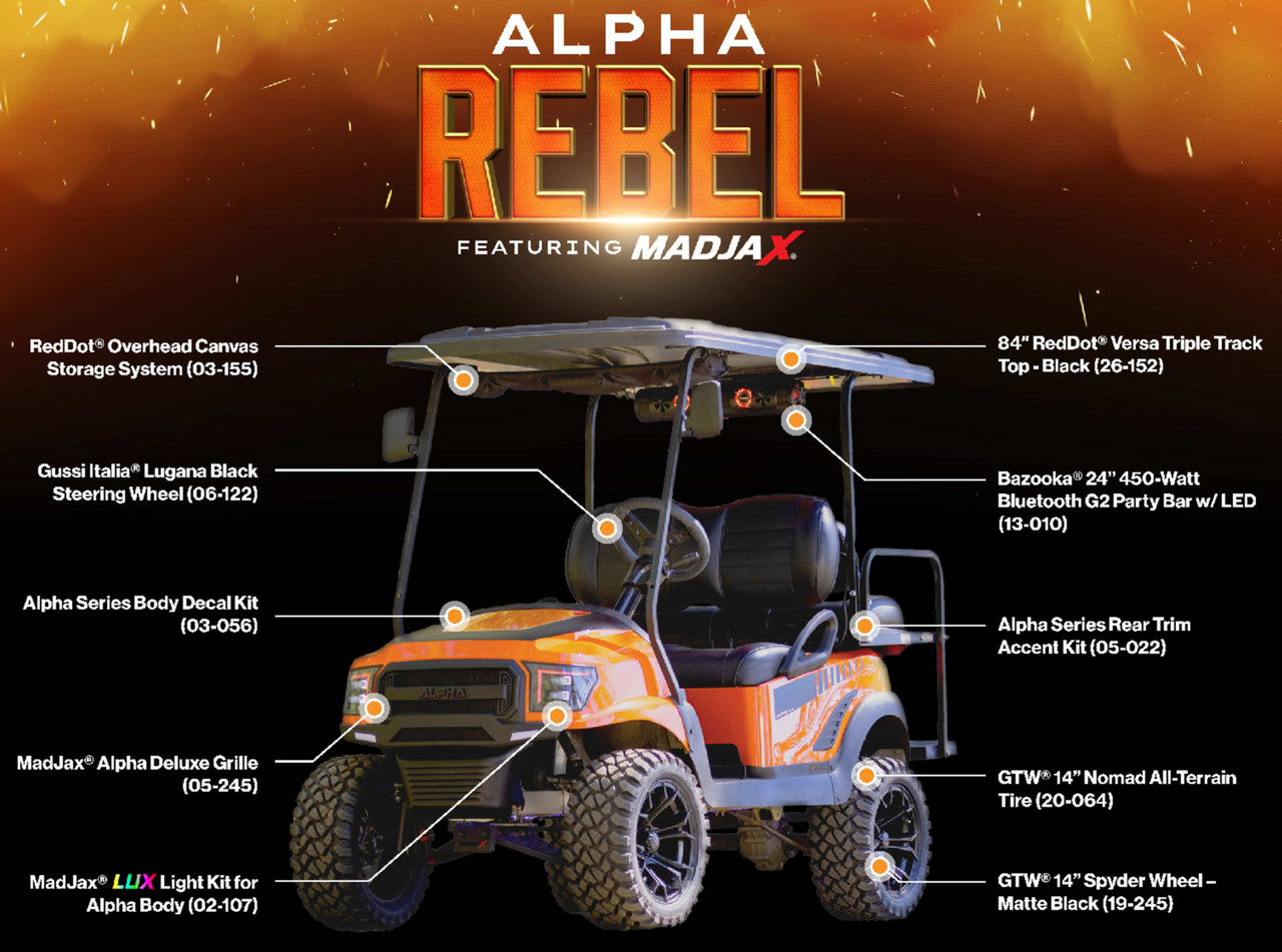 Alpha Rebel Build List