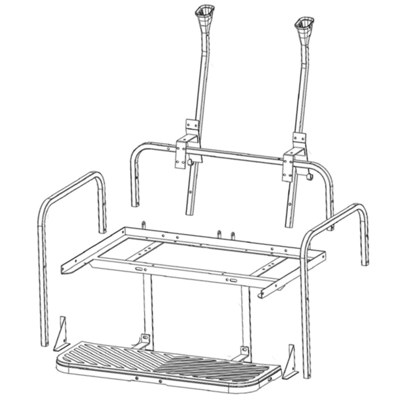 GTW® MACH3 Aluminum (Frame Only) Rear Seat Precedent-Tempo-Onward
Item # 01-186