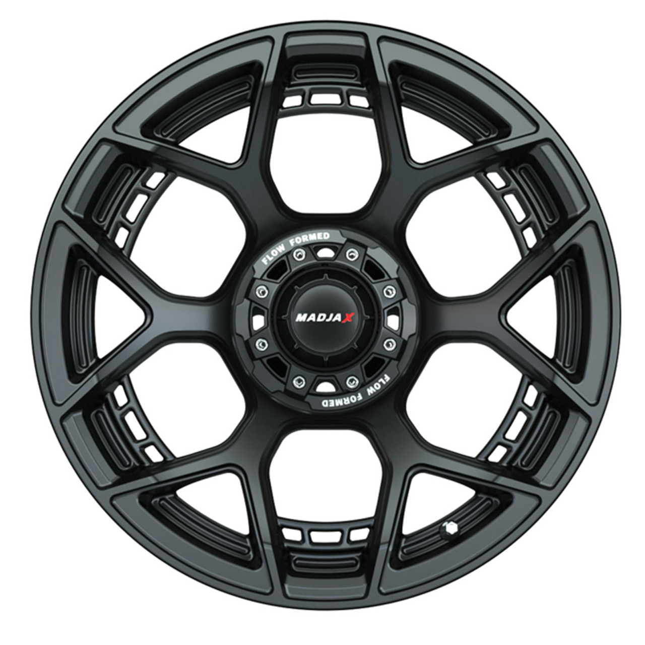 Set of (4) 15" MadJax® Flow Form Evolution Matte Black Wheels with GTW® Fusion GTR Street Tires
Item # A19-418