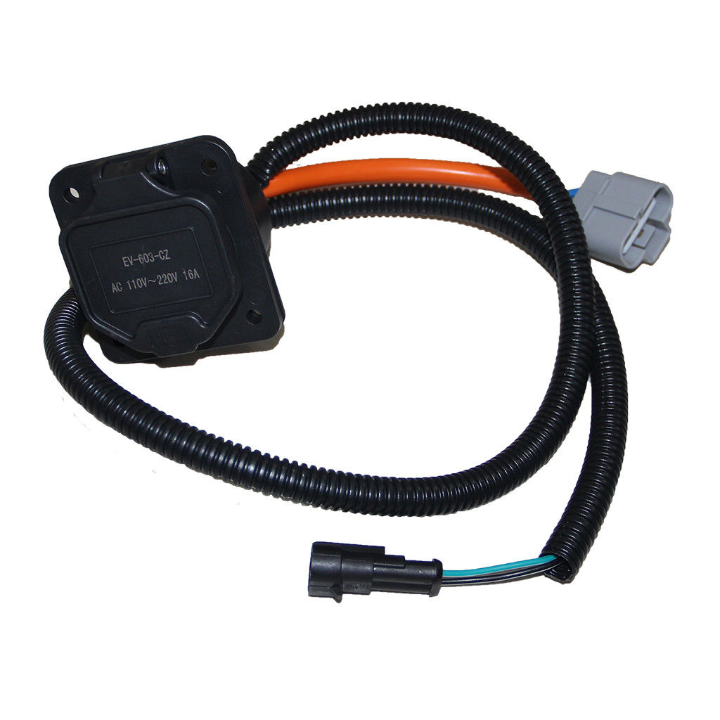 2.04.0602 CHARGE RECEPTACLE WITH CABLE D5-Ranger 4 D5-Maverick 4