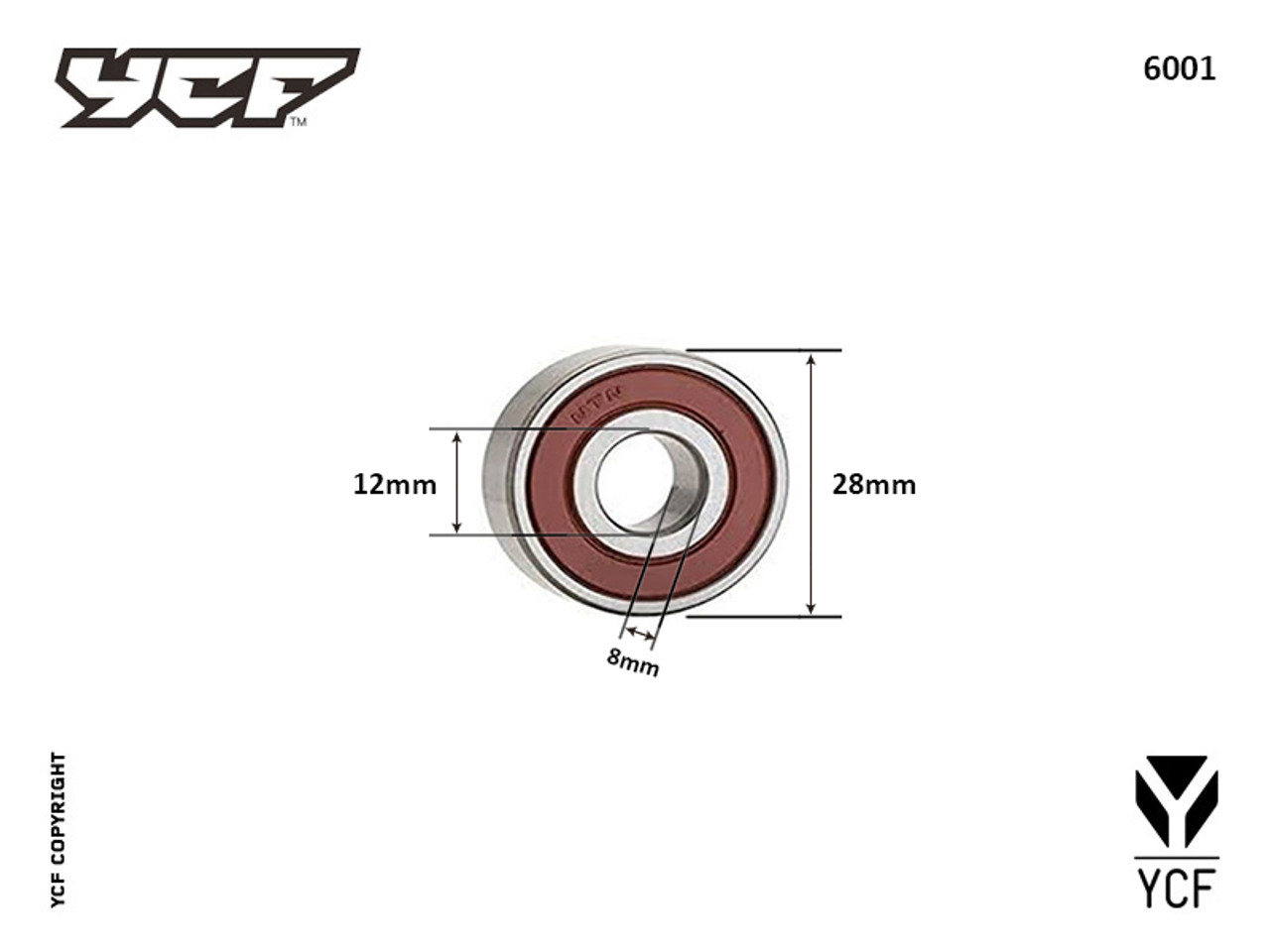 (02) SWINGARM BEARING NTN (12mm)