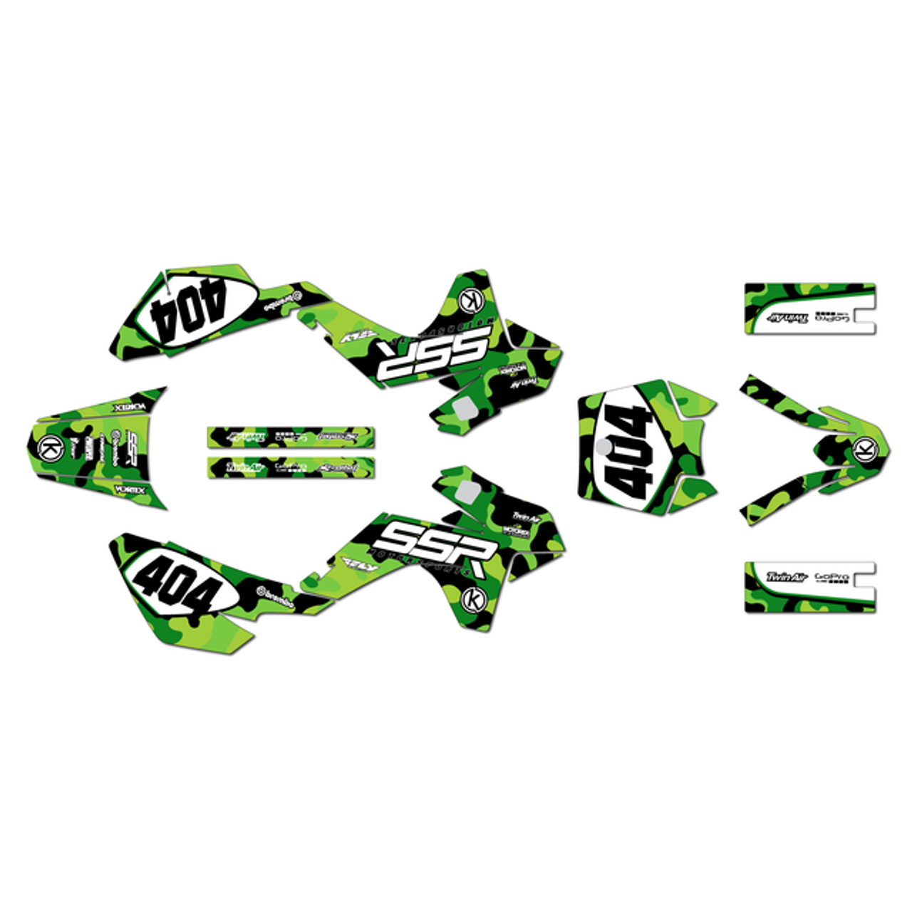 SSR Graphics Kit (2018 & Newer Plastics) Invasion Series