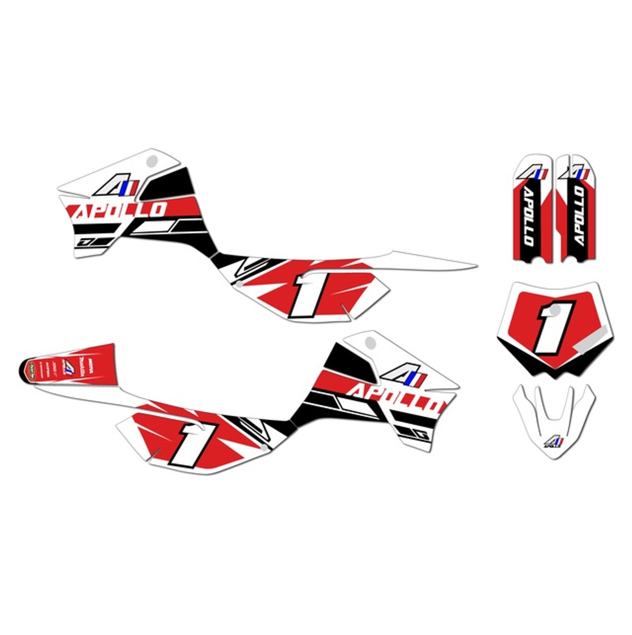 Graphics Kit for Apollo RFZ X4-X6 X14-X19 (2016-2023) Blazing Series