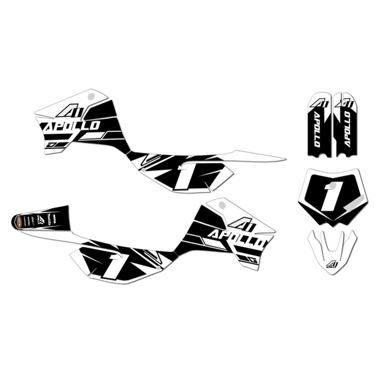 Graphics Kit for Apollo RFZ X4-X6 X14-X19 (2016-2023) Blazing Series