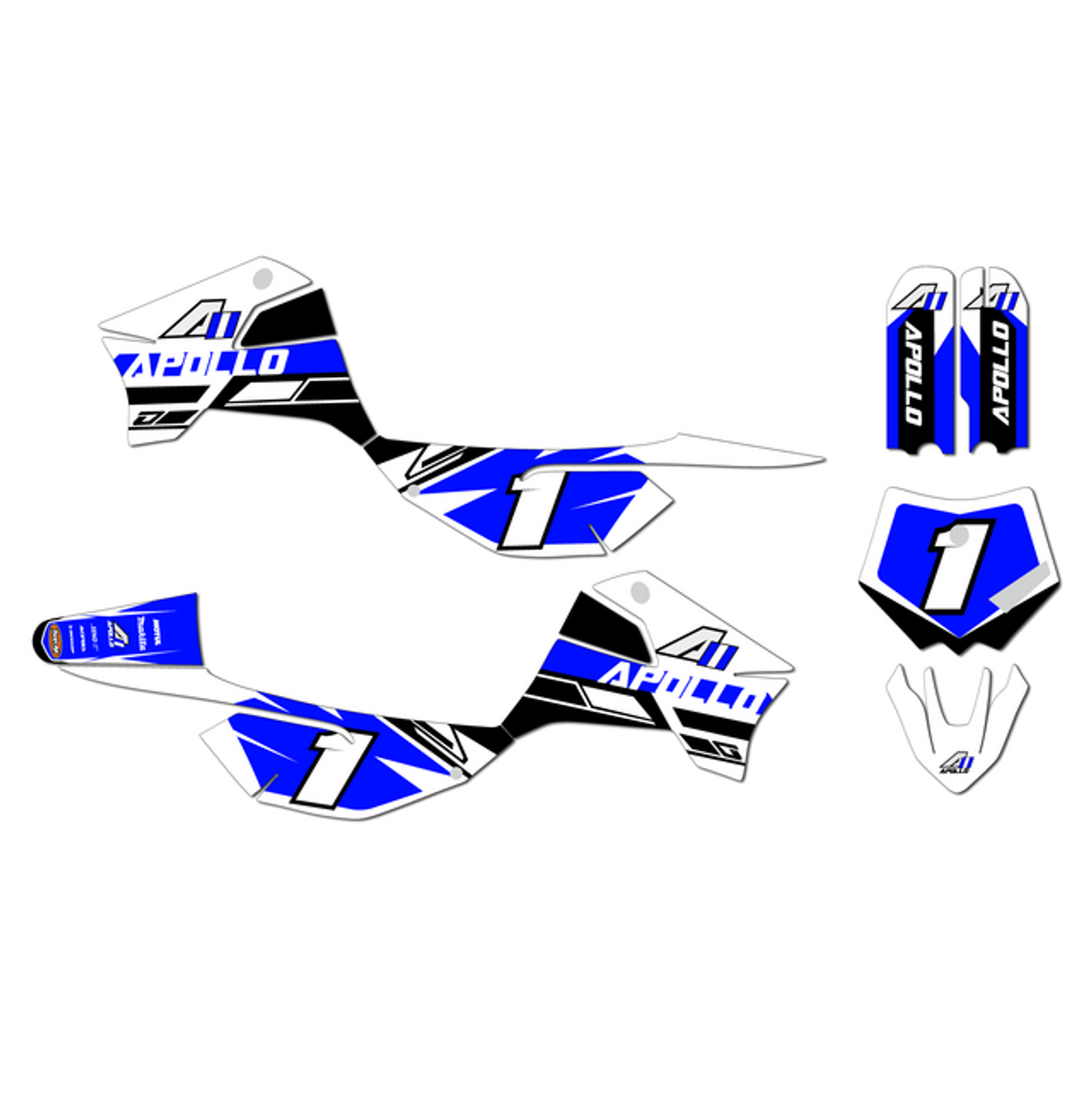 Graphics Kit for Apollo RFZ X4-X6 X14-X19 (2016-2023) Blazing Series