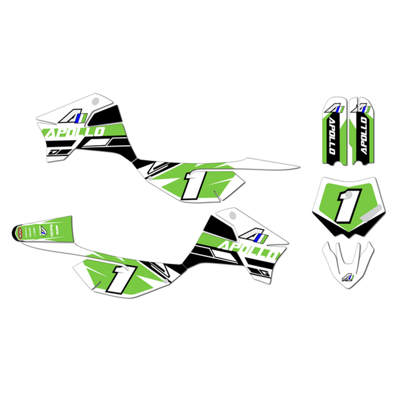 Graphics Kit for Apollo RFZ X4-X6 X14-X19 (2016-2023) Blazing Series