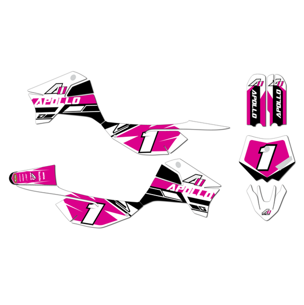 Graphics Kit for Apollo RFZ X4-X6 X14-X19 (2016-2023) Blazing Series