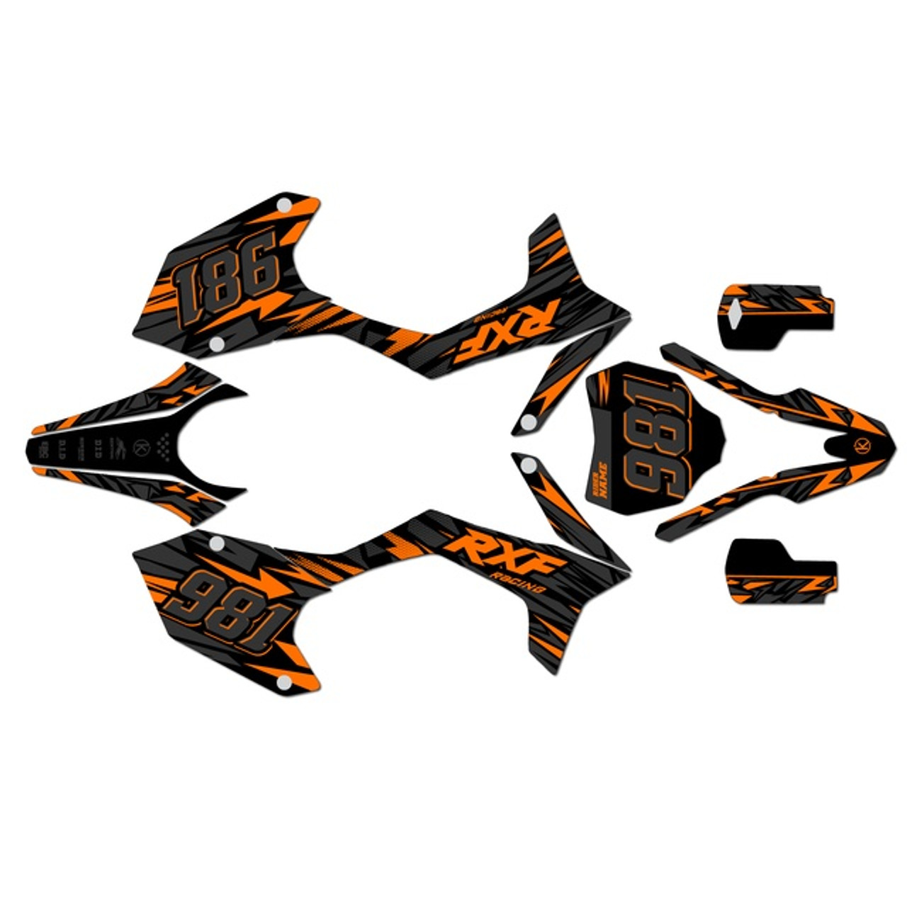 Graphics Kit for Apollo RXF FREERIDE 150 190 (All Years) Twitch Series